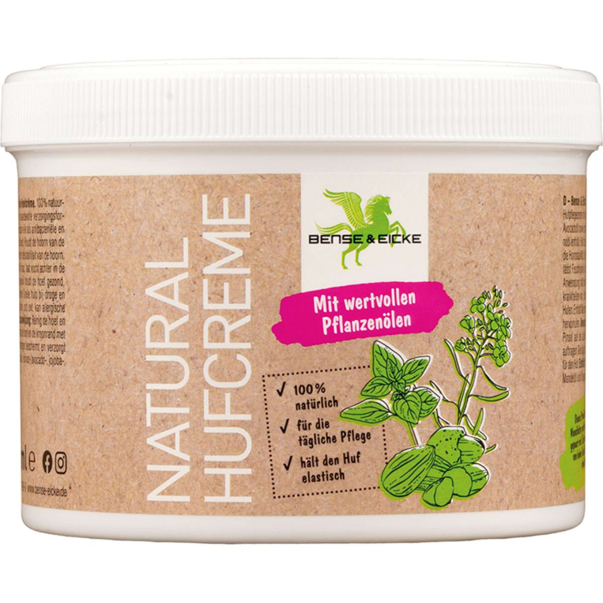 Bense & Eicke Hoefcreme Natural