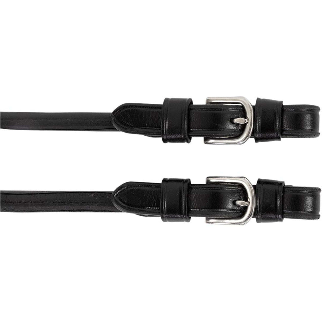 BR Pelhamriemen/Pelham Straps Horwich Zwart/Zilver
