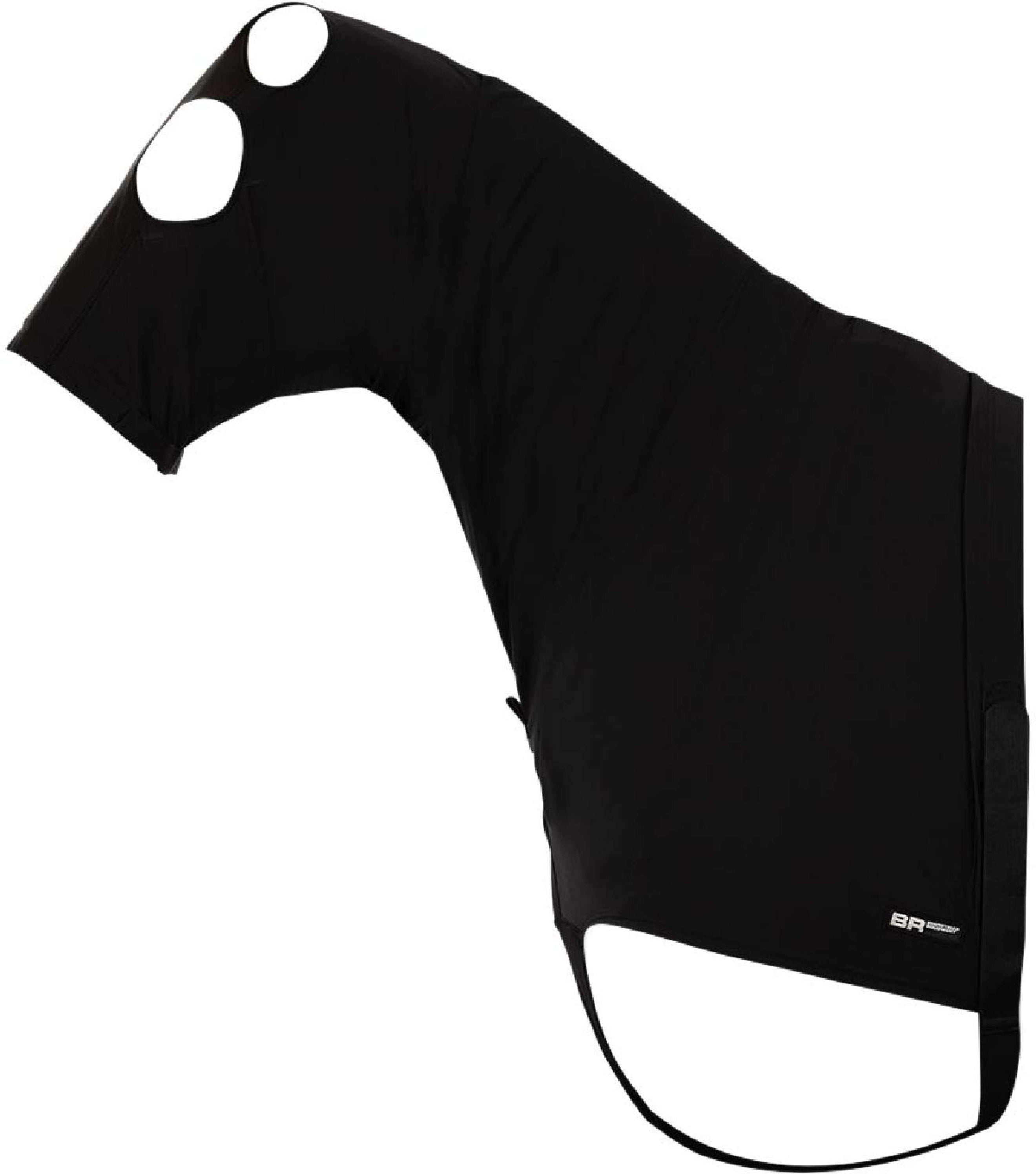 BR Halsbeschermer Soft Motion Lycrawear met Hoofddeel Zwart BR Halsbeschermer Soft Motion Lycrawear met Hoofddeel Zwart