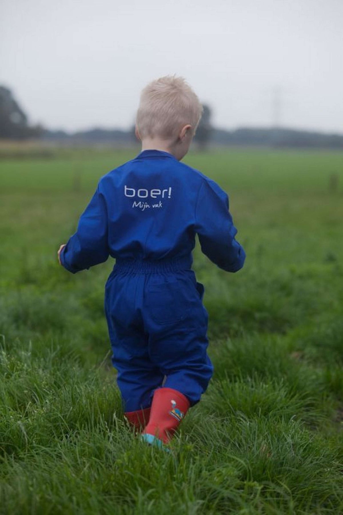 Agradi Kinderoverall Boer! Mijn Vak Blauw