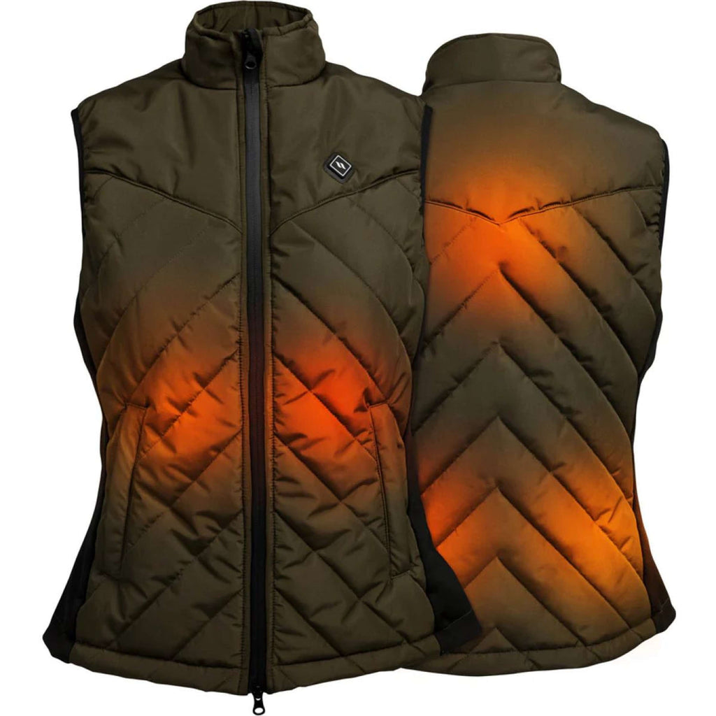 Back on Track Verwarmde Bodywarmer Etna W's Olive