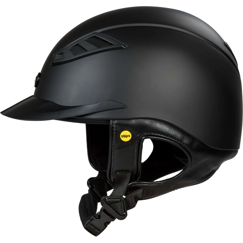 Back on Track Cap Lynx II Smooth Top Mips Zwart
