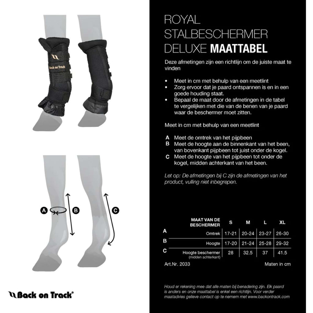 Back on Track Stalbeschermer Royal Deluxe Blauw