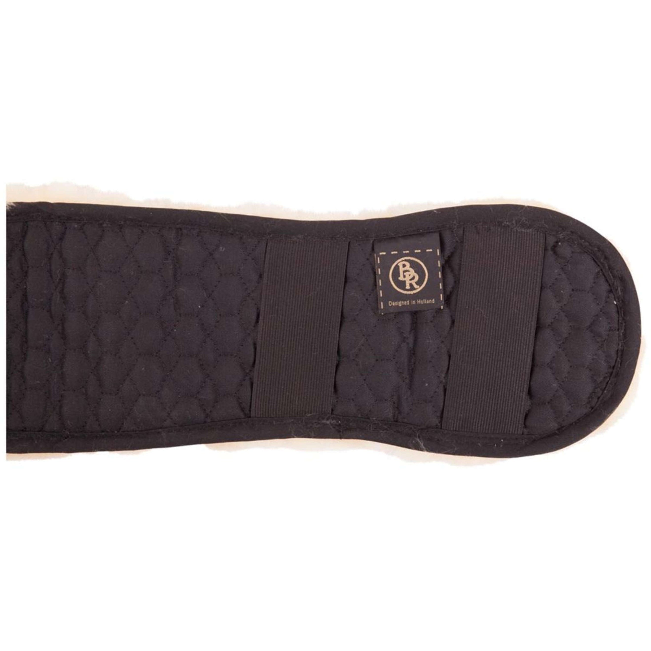 BR Singelhoes Dressuur Sheepskin Voorgevormd Zwart/Naturel BR Singelhoes Dressuur Sheepskin Voorgevormd Zwart/Naturel