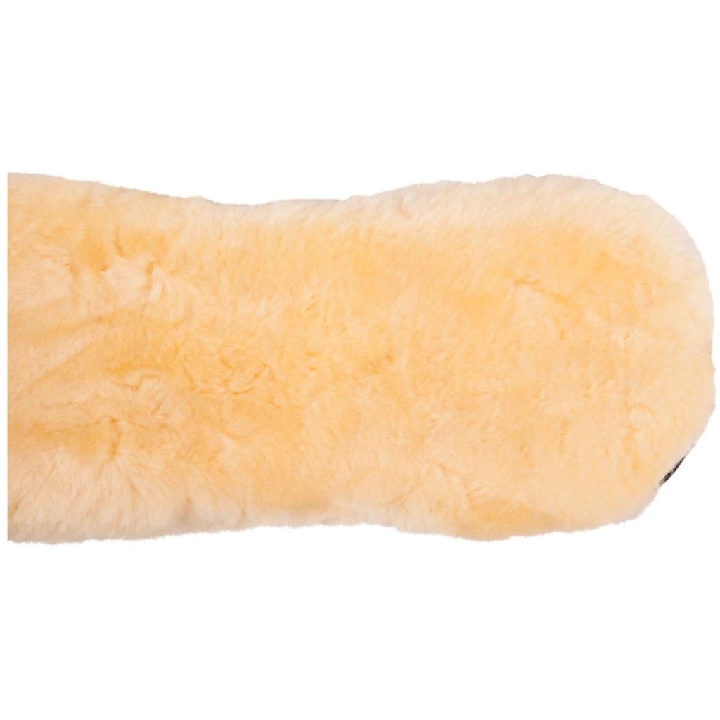 BR Singelhoes Dressuur Sheepskin Voorgevormd Zwart/Naturel