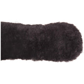 BR Singelhoes Dressuur Sheepskin Voorgevormd Zwart