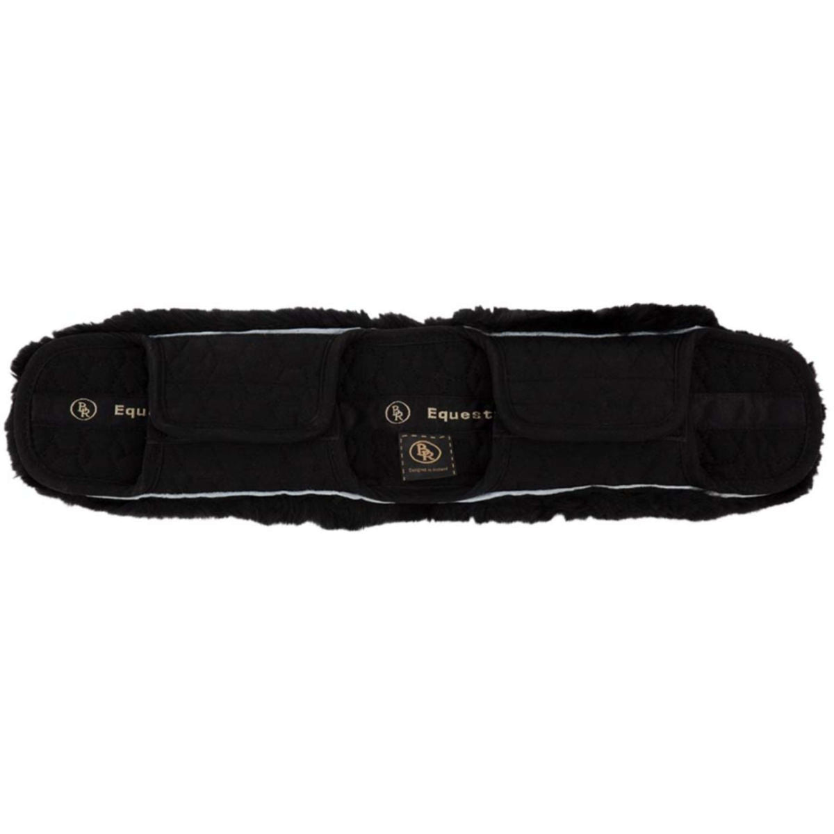 BR Singelhoes Sheepskin Velcro Zwart/Zwart