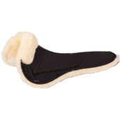 BR Zadelonderlegger Sheepskin Zwart/Naturel