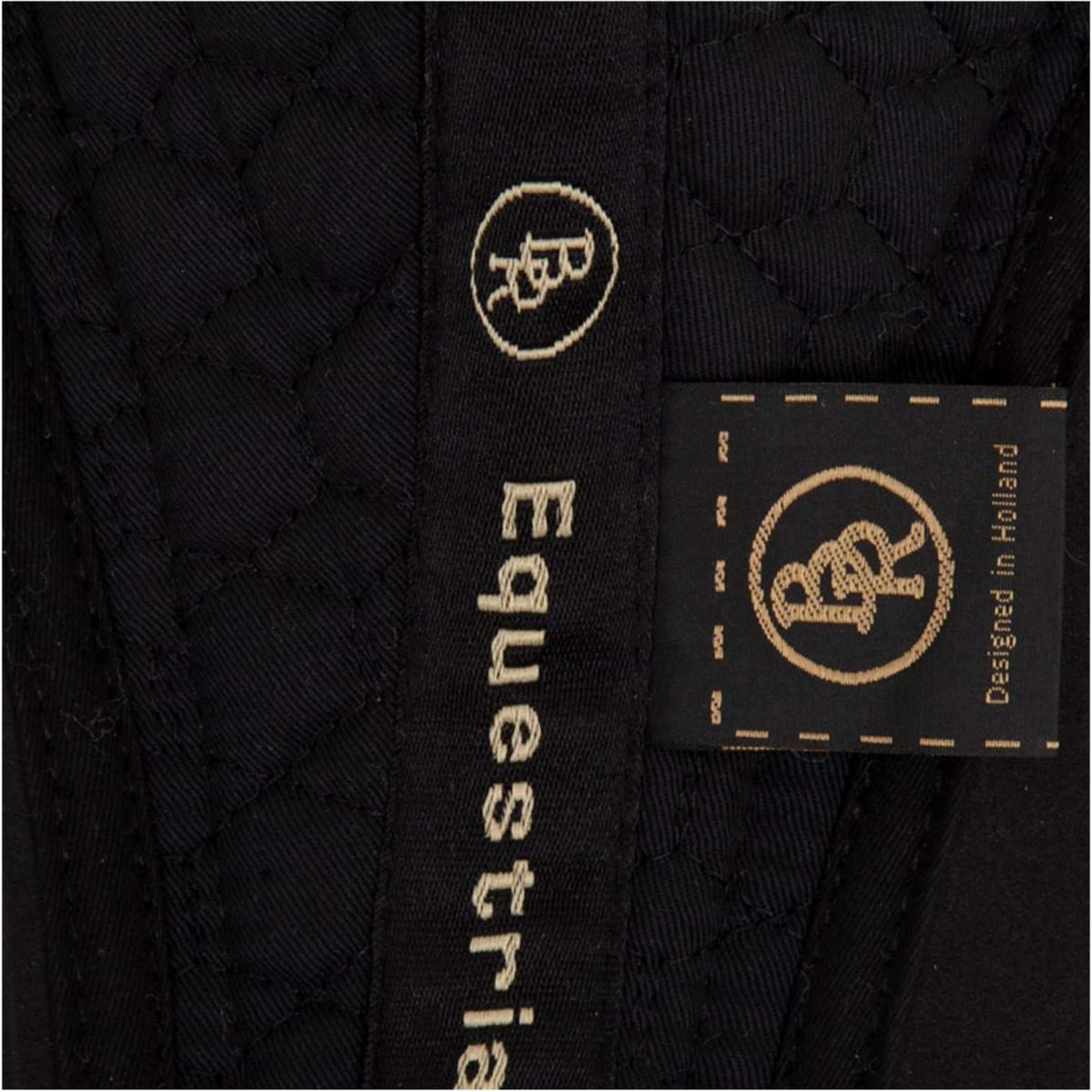 BR Zadelonderlegger Impact Vrij Wervelkanaal Sheepskin Zwart/Zwart