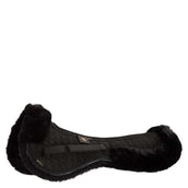 BR Zadelonderlegger Air Mesh Sheepskin Zwart/Zwart