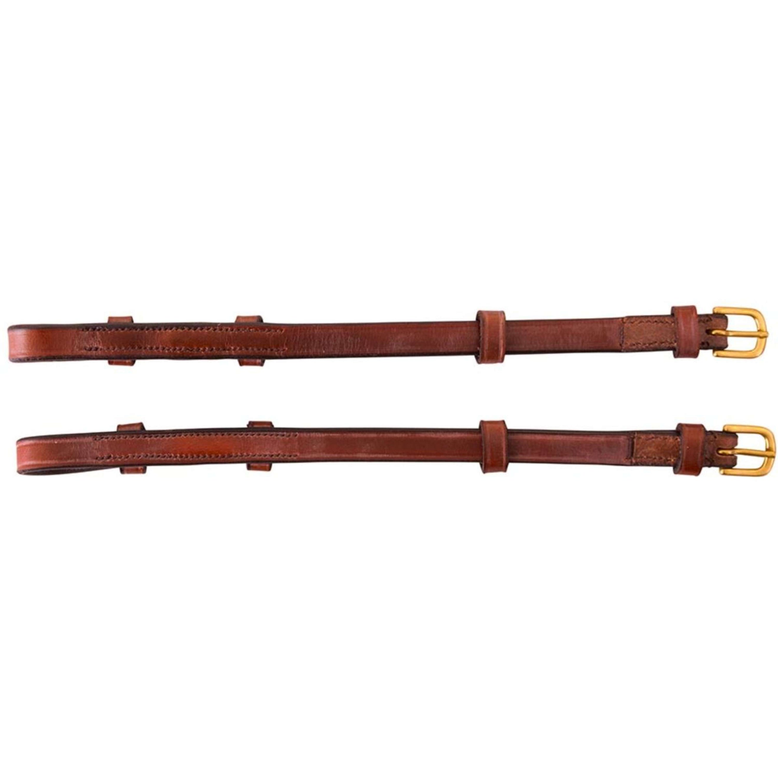 BR Bakstukken Blind en Ronde Gesp per Paar Tobacco/Koper BR Bakstukken Blind en Ronde Gesp per Paar Tobacco/Koper