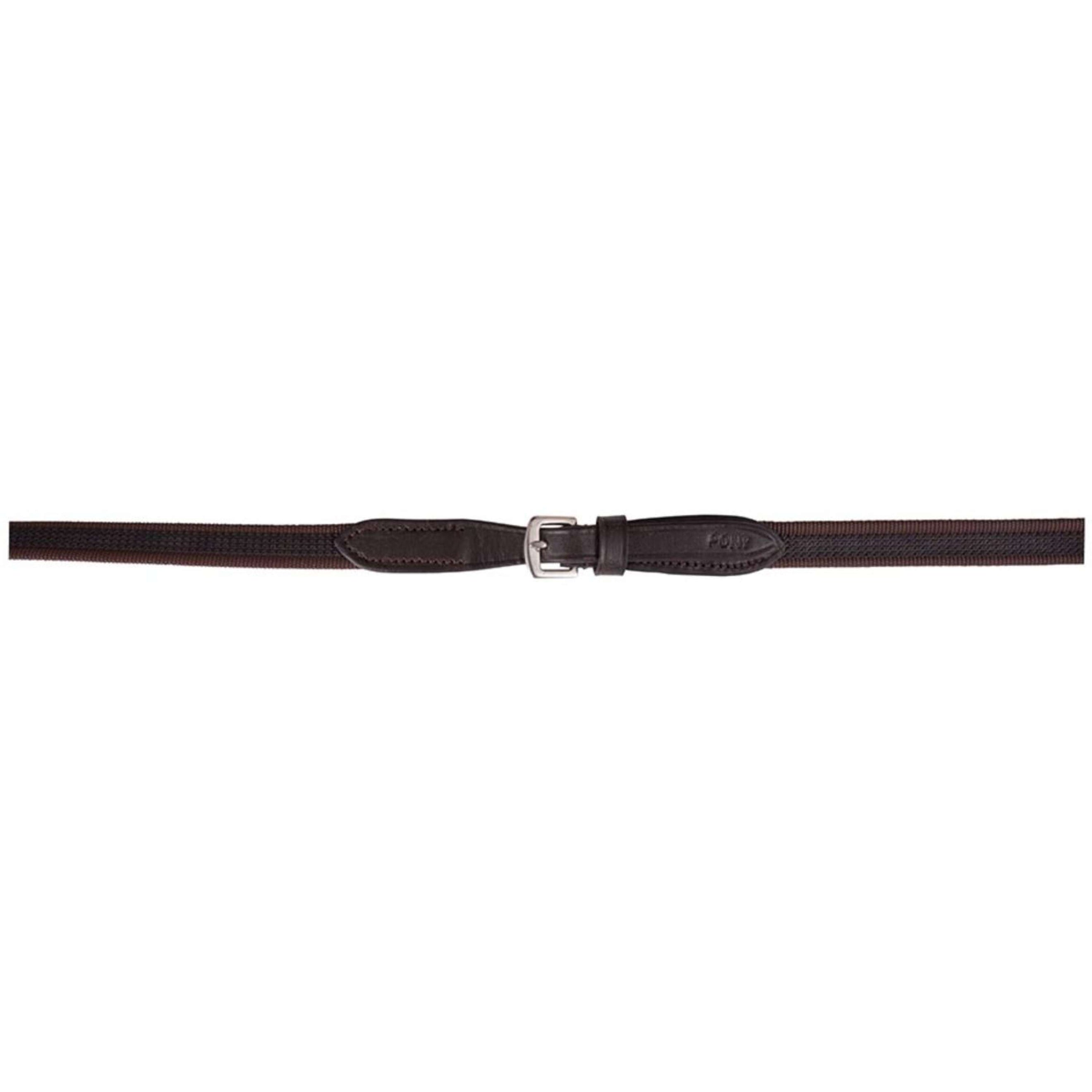 Premiere Teugel 16mm Anti-slip Gespsluiting Bruin Premiere Teugel 16mm Anti-slip Gespsluiting Bruin