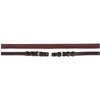 Premiere Teugel Rubber 16mm met Gespsluiting Bruin