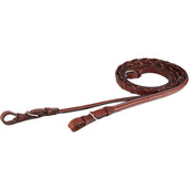 BR Teugels Hunter Gevlochten Fancy Tobacco/Zilver