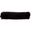 BR Neusriemhoes Schapenvacht met Klittenband 28cm Zwart