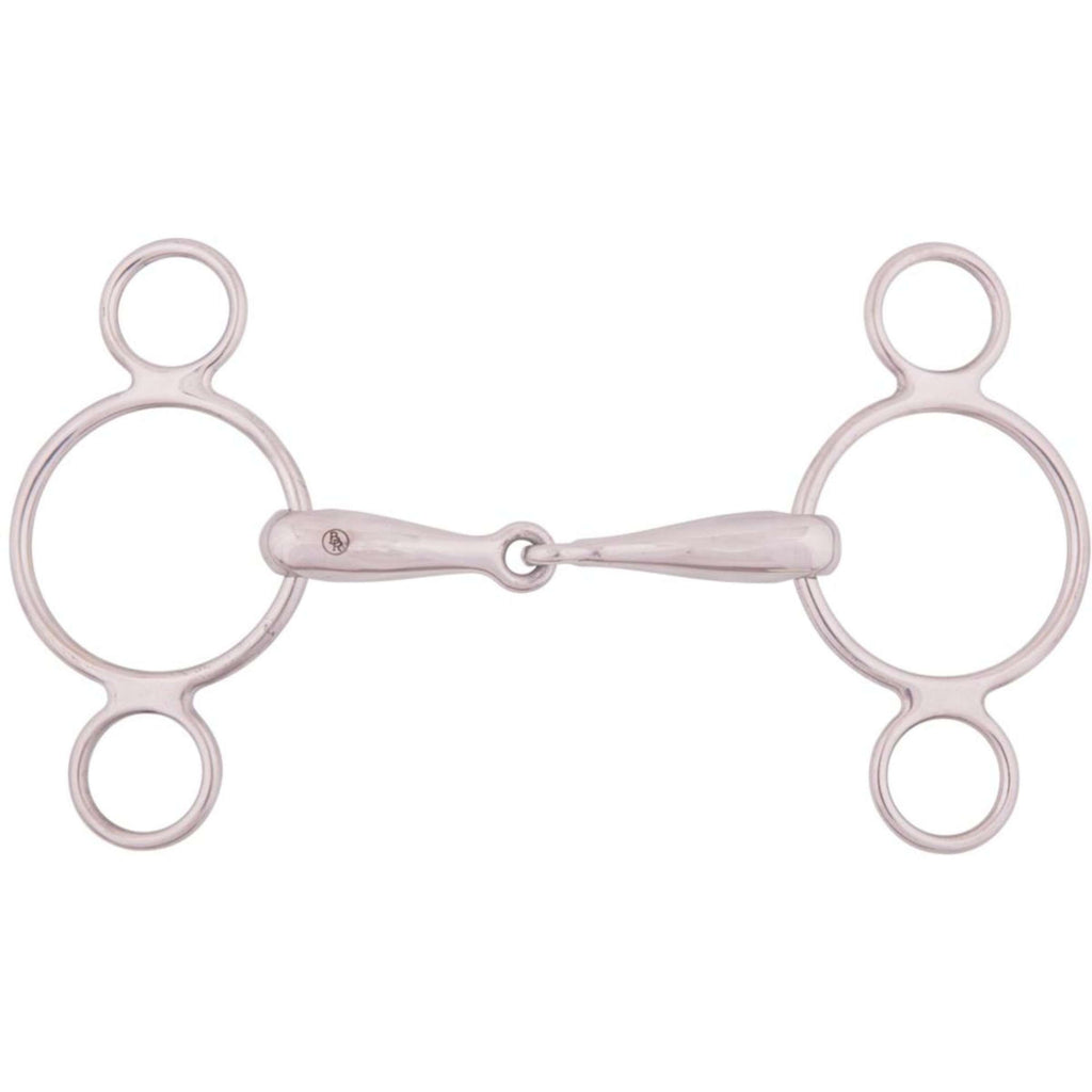 BR Watertrens 3-rings Massief 18mm Roestvrijstaal
