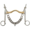 BR Dressuurstang Soft Contact Laag Scharen 140mm 12mm