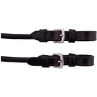 Premiere Pelhamriemen/Pelham Straps Rondgenaaid Zwart