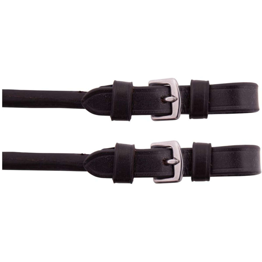Premiere Pelhamriemen/Pelham Straps Rondgenaaid Bruin