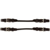 BR Pelhamriemen/Pelham Straps Horwich Bruin/Zilver