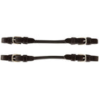 BR Pelhamriemen/Pelham Straps Horwich Bruin/Zilver