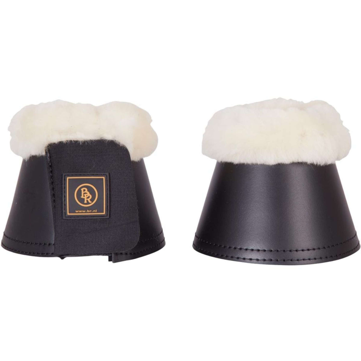 BR Springschoen Sheepskin Zwart