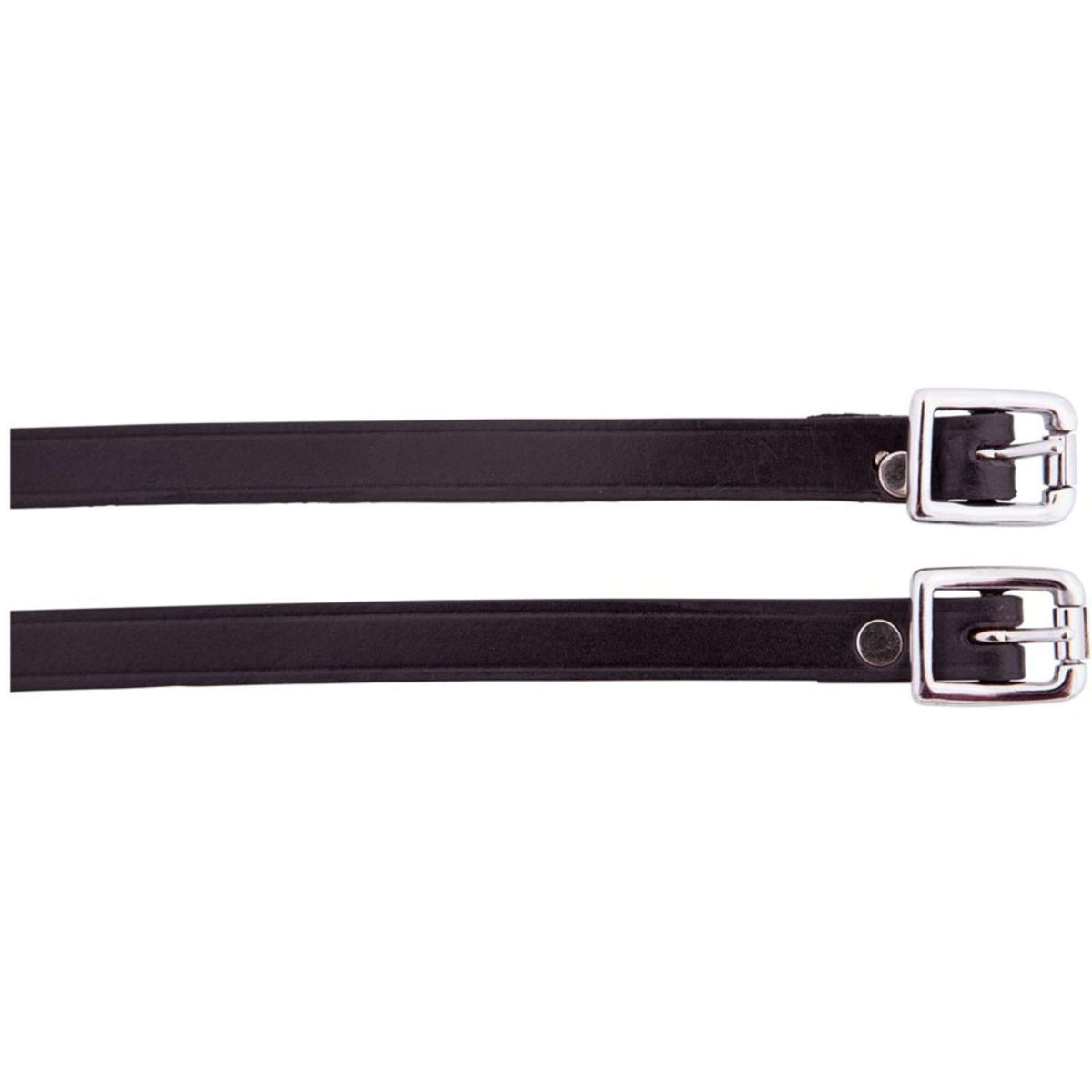 Premiere Sporenriempjes Leer Zwart