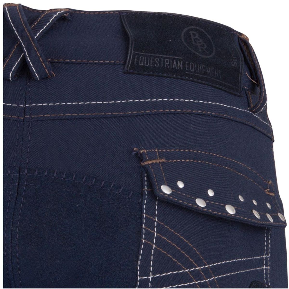 BR Rijbroek Madison 3/4 Microfiber Navy