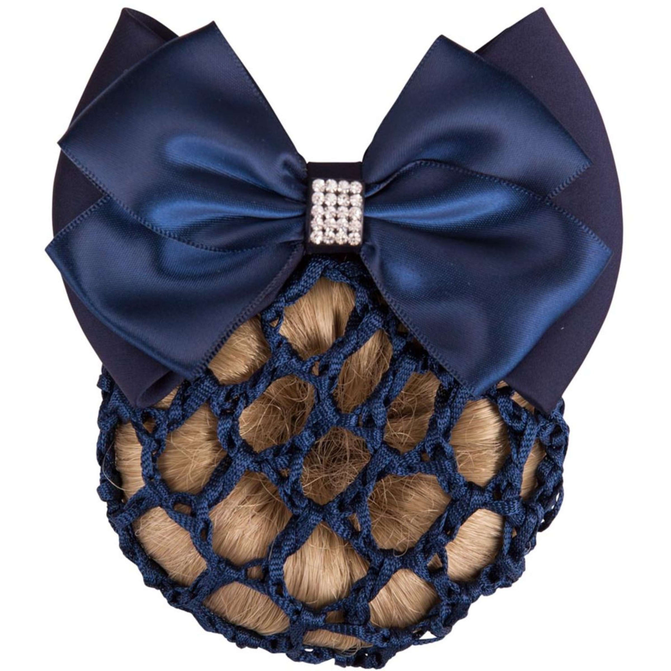 BR Haarstrik met Kleine Strik en Glitter Blauw BR Haarstrik met Kleine Strik en Glitter Blauw