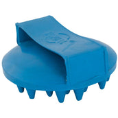 Premiere Ros/Massageborstel Rubber Rond Grof Blauw