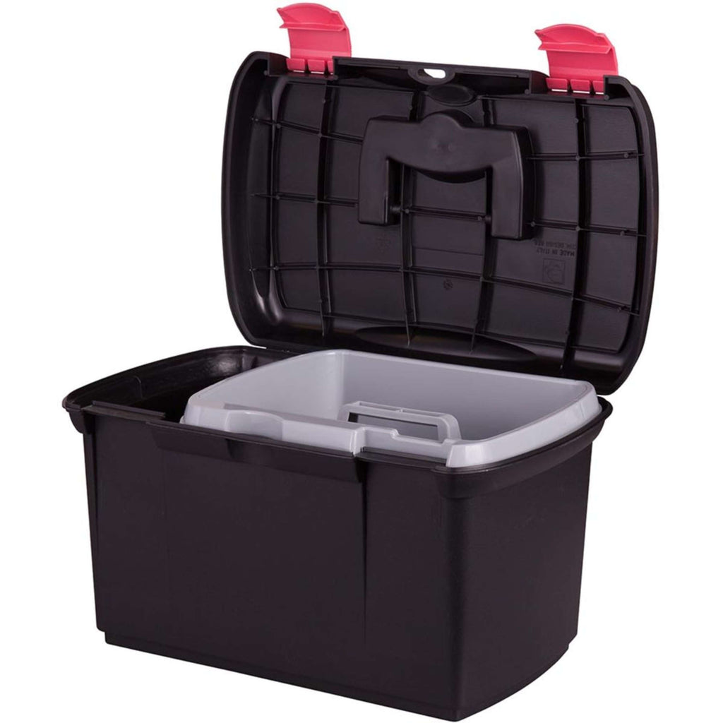 Panaro Poetsbox Carlo Original Deksel Inzet Zwart/Fuchsia