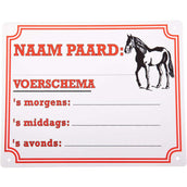 Premiere Bord Voerschema