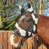 Bucas Buzz-Off Vliegenmasker Deluxe met Oren Zebra