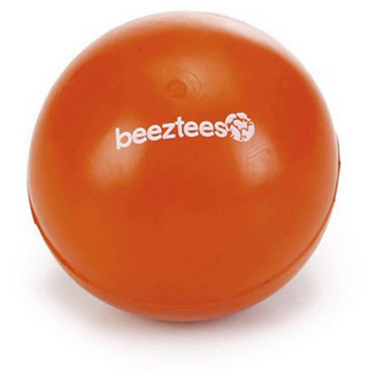 Beeztees Rubber Bal Massief Oranje