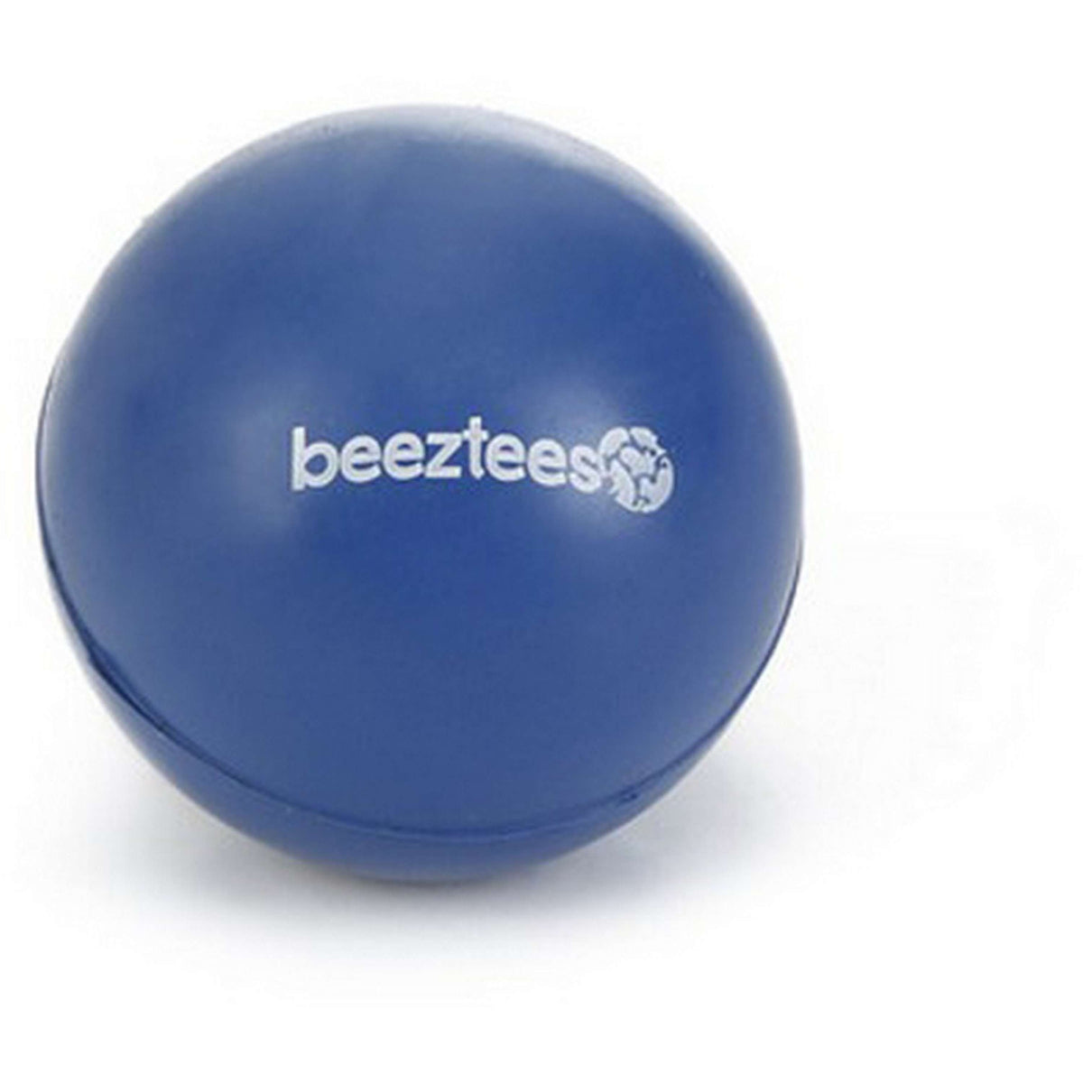 Beeztees Rubber Bal Massief Blauw