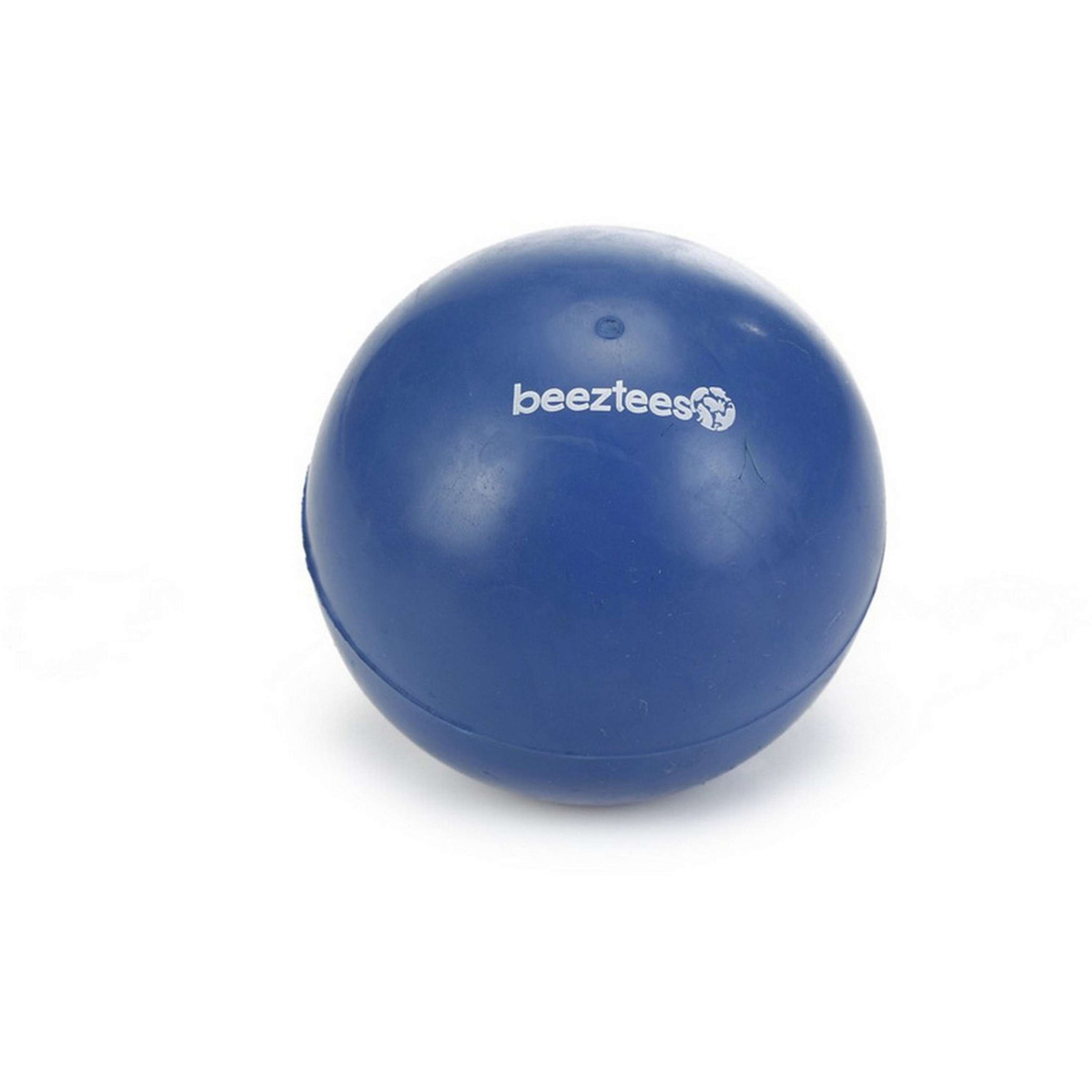 Beeztees Rubber Bal Massief Blauw Beeztees Rubber Bal Massief Blauw