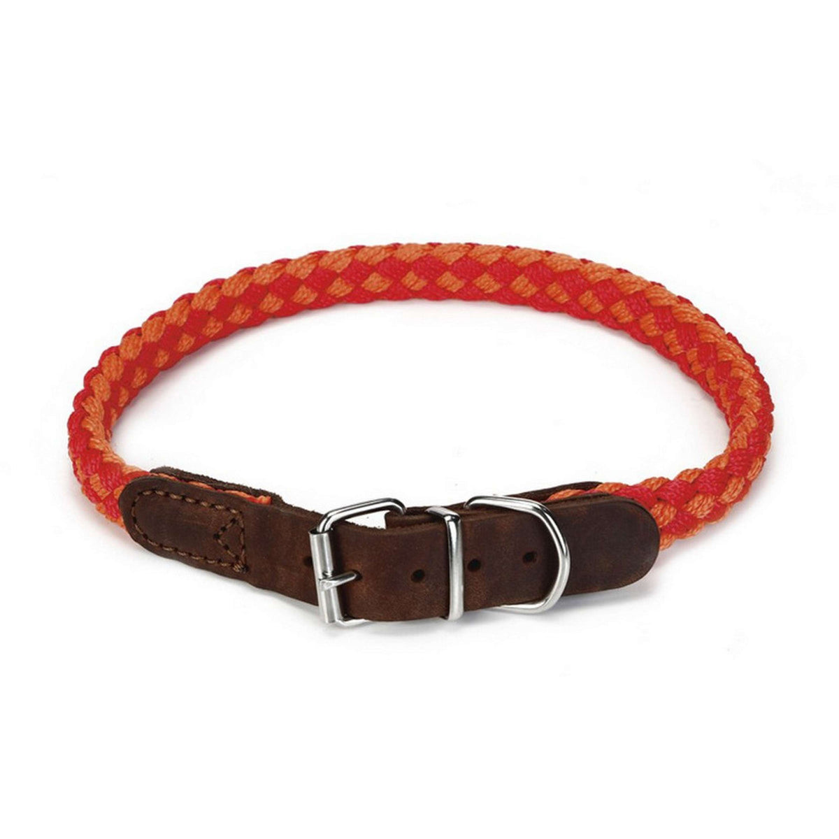 Beeztees Nylon Halsband Korda Rood Oranje