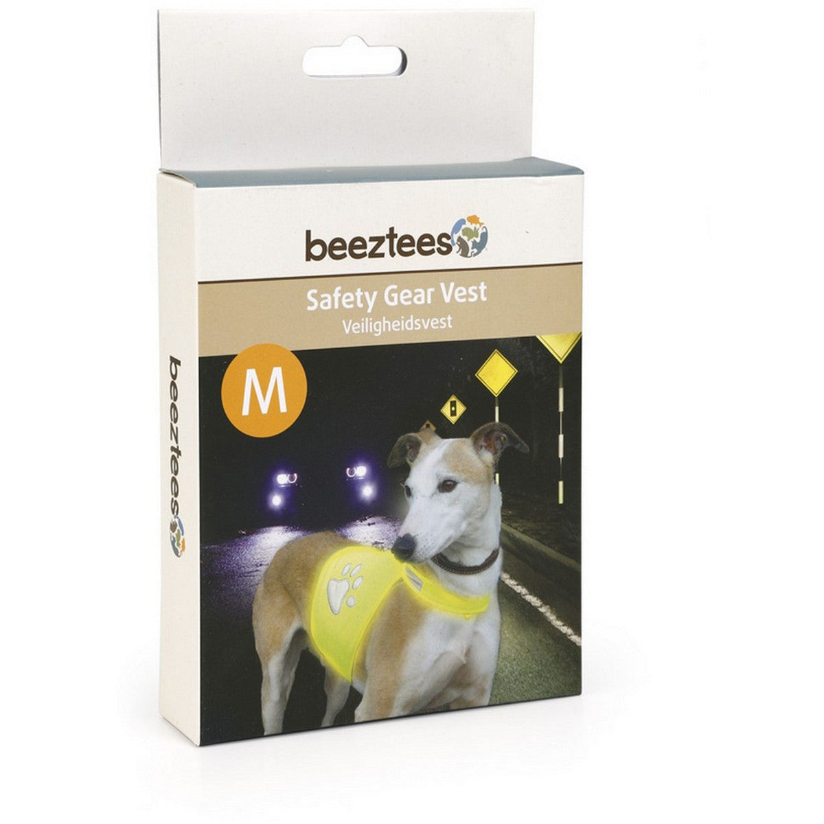 Beeztees Veiligheidsvest Hond Reflecterend Geel