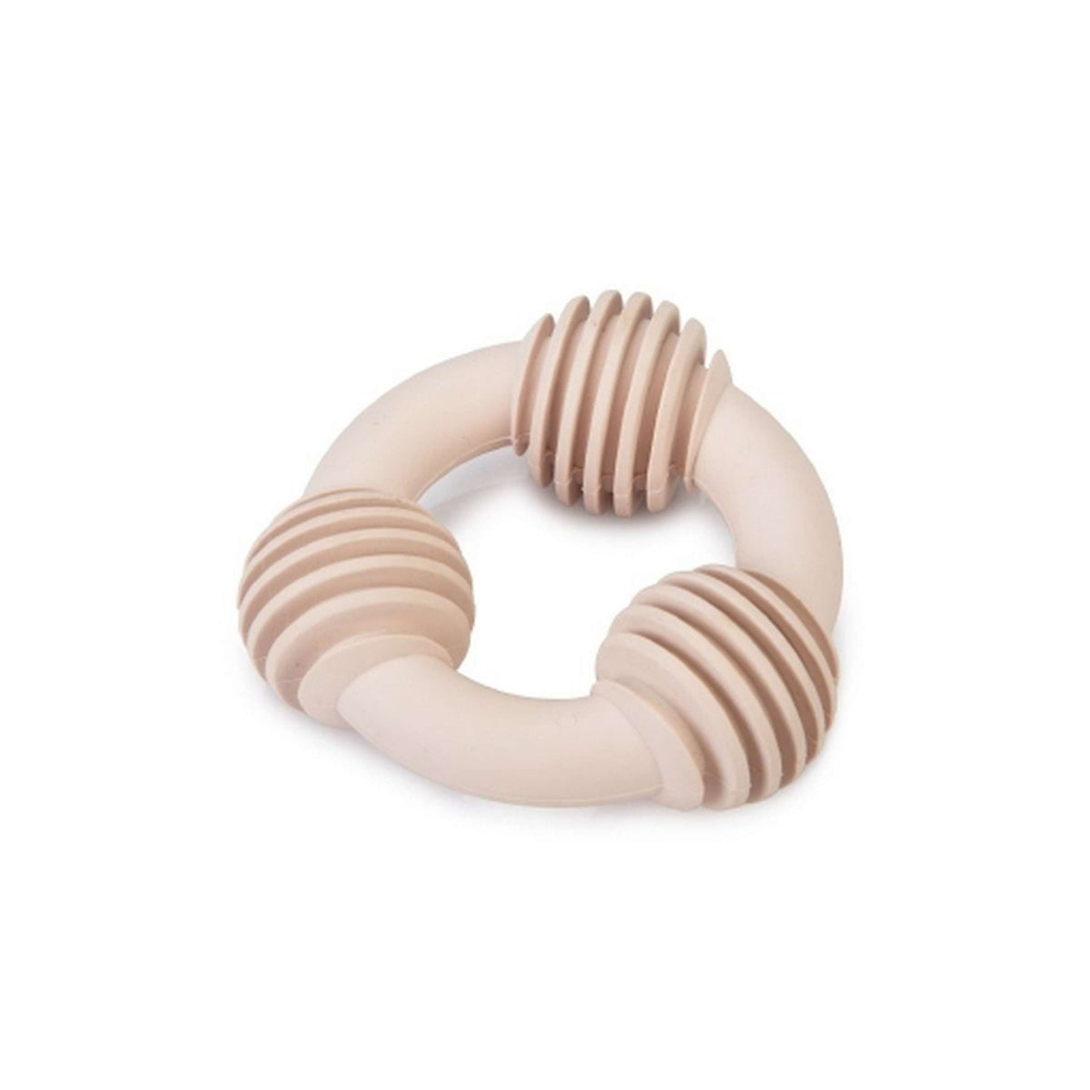 Beeztees Dental Ring Rubber Puppy Roze