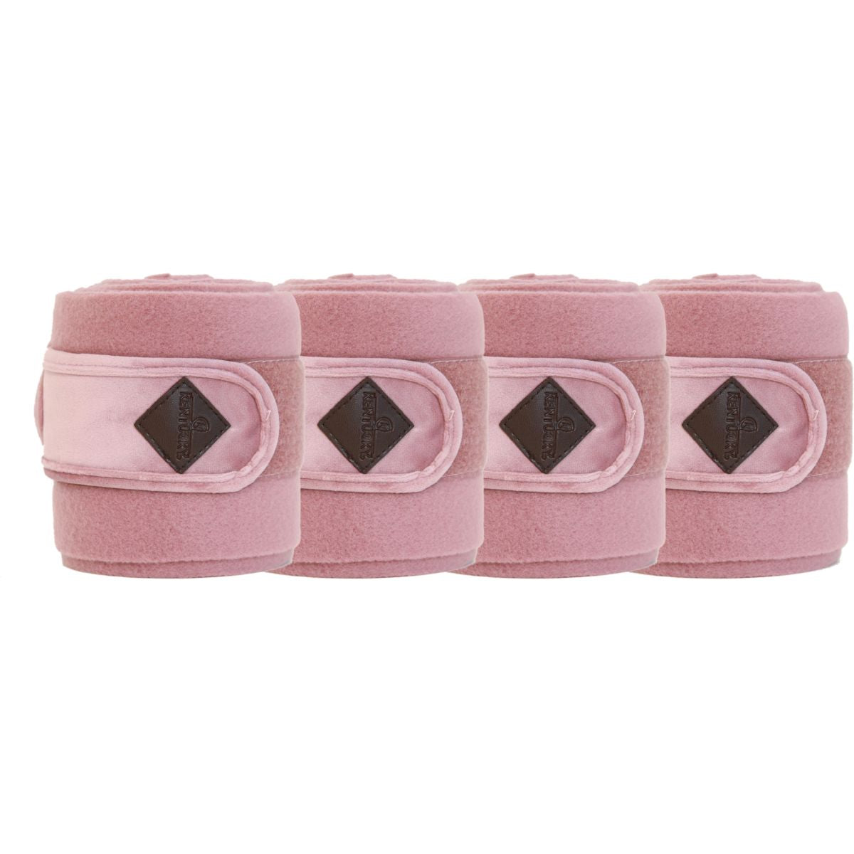 Kentucky Bandages Polar Fleece Velvet Oud Roze