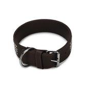 Beeztees Hondenhalsband Vintage Leer Bruin