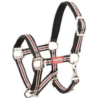 Premiere Veulenhalster Vivid Neopreen Zwart/Beige/Rood