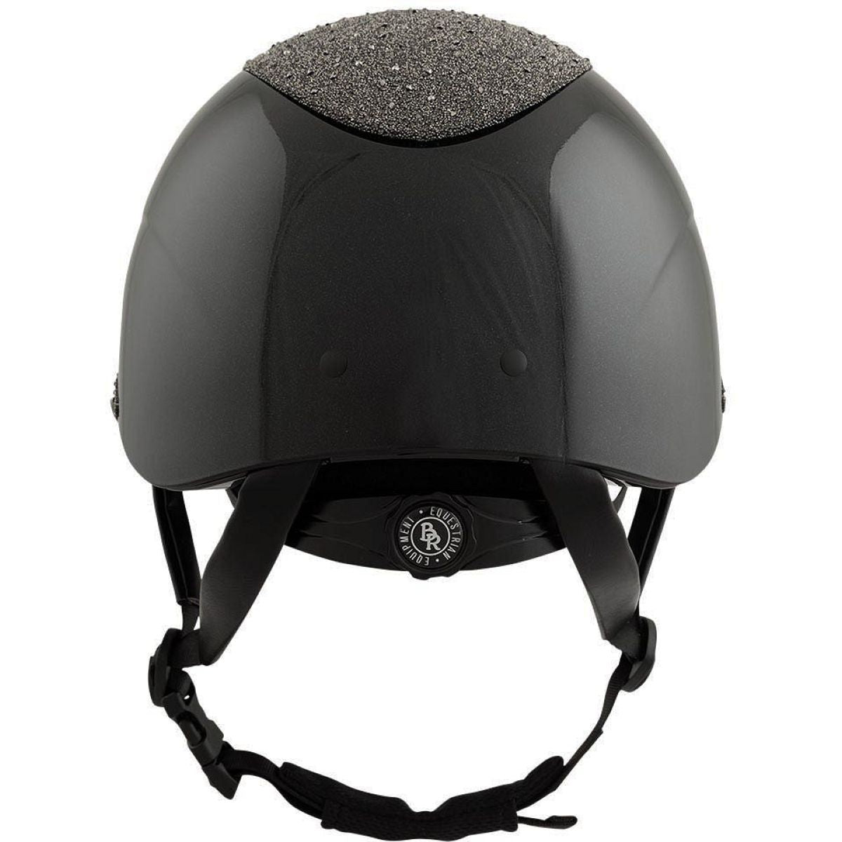 BR Cap Theta Plus Dazzling Glamourous Glossy Zwart/Gunmetal