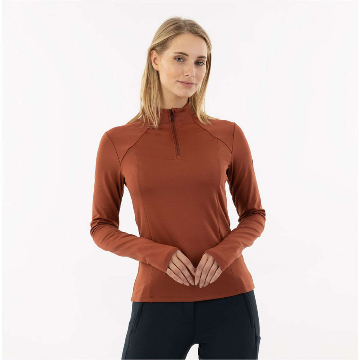 BR Shirt Franka Lange Mouwen Roasted Russet