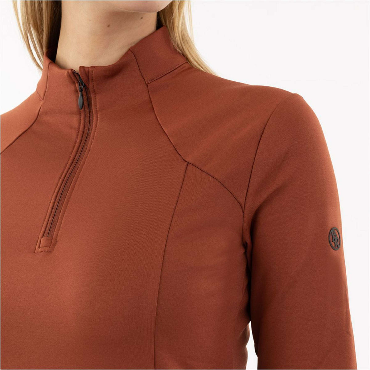 BR Shirt Franka Lange Mouwen Roasted Russet