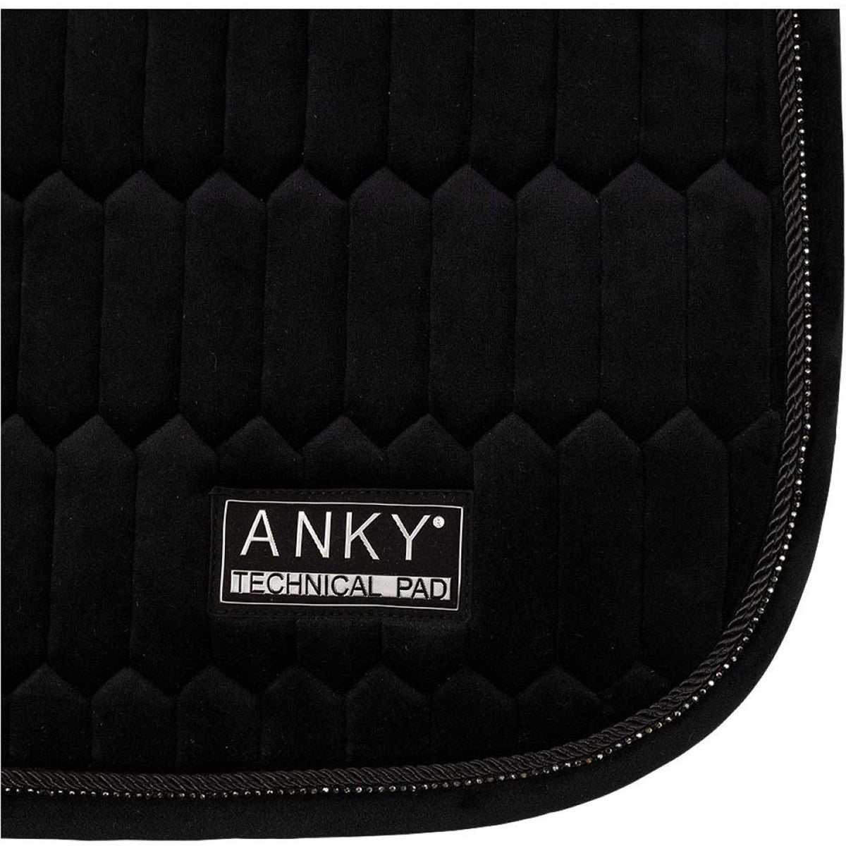 ANKY Zadeldekje Velvet XB242113 Springen Zwart