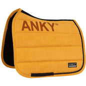 ANKY Zadeldekje Suede XB242110 Dressuur Spruce Yellow