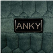 ANKY Zadeldekje Velvet XB242112 Dressuur Silver Pine