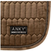 ANKY Zadeldekje Velvet XB242112 Dressuur Teak