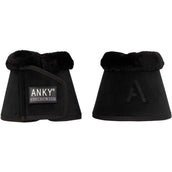 ANKY Springschoenen Velvet Fur ATB242004 Zwart